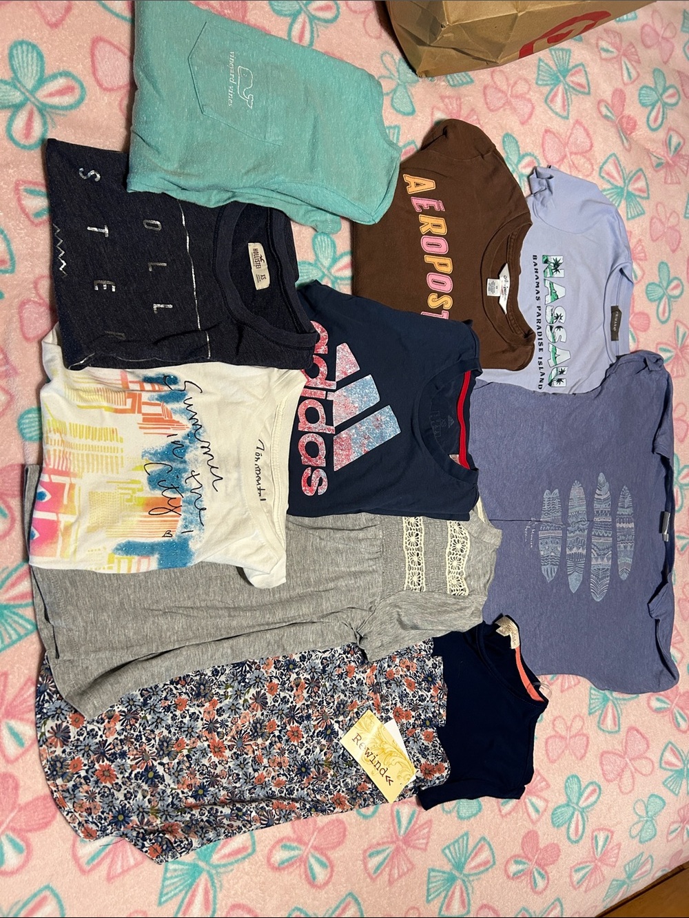 XS short sleeve lot